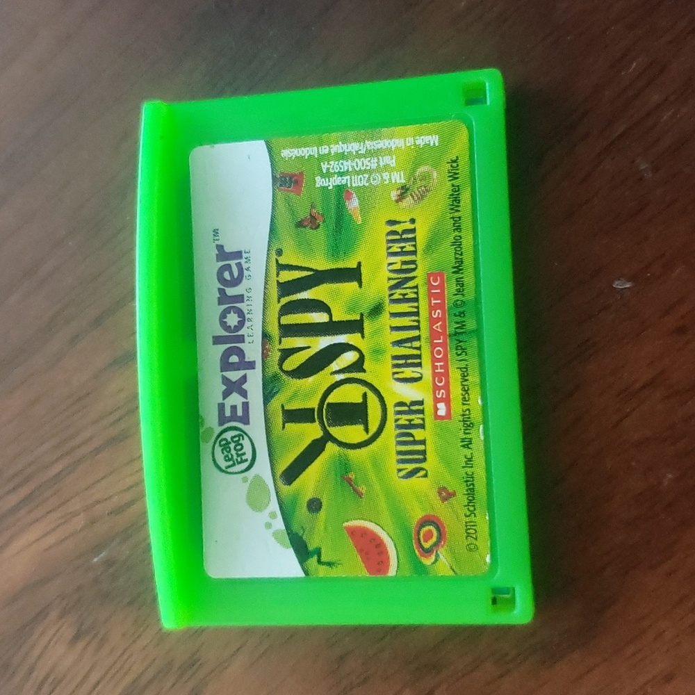 COPY - LeapFrog Explorer Learning Game I Spy Super Challenger